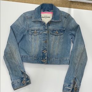 Kids Abercrombie denim coat